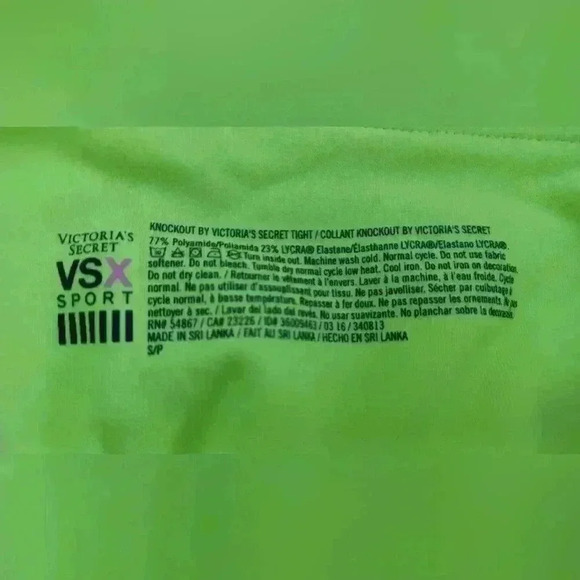 VSX Sport Knockout Geometic  Neon Leggings - Picture 3 of 3